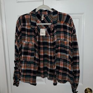 NWT Free People Flannel